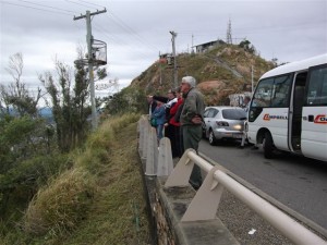 Bruce Campbell et al looking over Townsville
