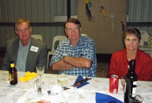 Eric Hassall, Alan Meiklejohn and Marion Hassall